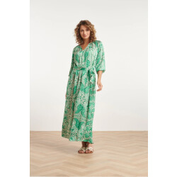 Smashed Lemon 24040 satijnachtige maxi jurk |