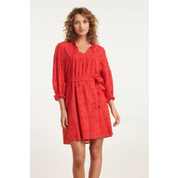 Smashed Lemon 24115 jurk met 3d bloemenpatroon |