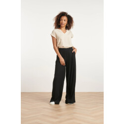 Smashed Lemon 24084 lange wijde pijpen broekdiep |