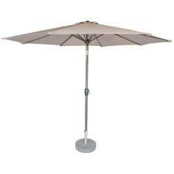 Kopu ® calma stevige ronde aluminium parasol doorsnede 300 cm