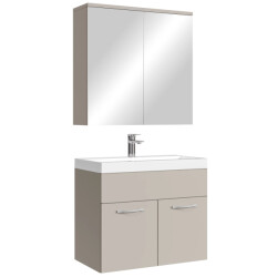 Badplaats Badkamermeubel set montreal 01 60 cm beige badmeubel met