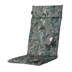 Madison hoge rug floris grey 120x50 -