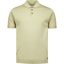 No Excess Pullover short sleeve polo solid light moss