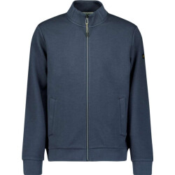 No Excess Sweater full zip stand up-collar re night