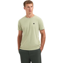 No Excess T-shirt crewneck peached light moss