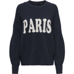 Only Onljerico l/s pullover knt noos dark navy/cd paris