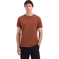 No Excess T-shirt crewneck solid basic terra