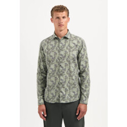 No Excess Heren overhemd 29400835 052 dark green