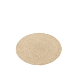 J-Line Carpet miami outdoor poly natural/white small
