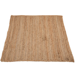 J-Line Carpet rectangle jute natural 120x180cm