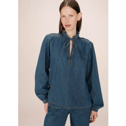 Grace & Mila Salsa blouse strik denim