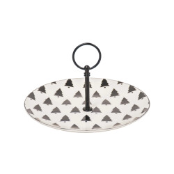 House Vitamin Etagere xmas tree 1 layer newbone china 28x23cm