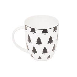 House Vitamin Mug xmas tree newbone china 9,5x9,5x2cm