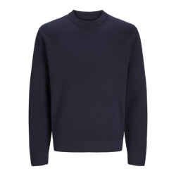 Jack & Jones Jprblamilano stitch knit crew neck sn licht