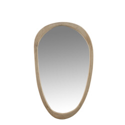 Richmond Interiors Mirror irregular mango wood large