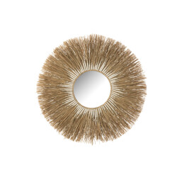 J-Line Mirror melissa straw natural/white large