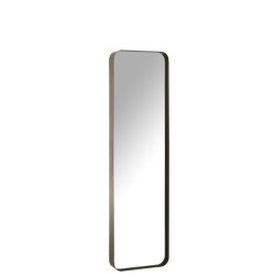 J-Line Mirror markus metal/glass black s