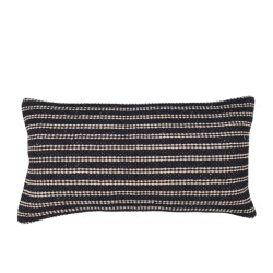 J-Line Kussen viga | 40x80 cm | zwart