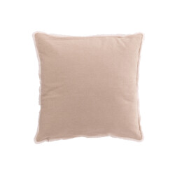 J-Line Cushion christmas trees tassels cotton greige/white