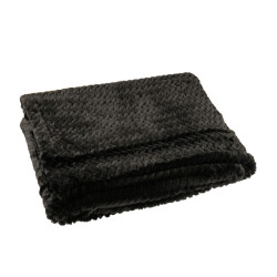 J-Line Blanket polyester black