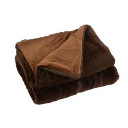 J-Line Plaid cutie polyester dark brown