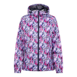 Trespass Dames indulge foliage print packaway jacket