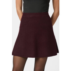 Neo Noir gisa knit skirt 161228 682 wine