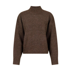 Neo Noir paulina knit blouse 159703 205 brown melange