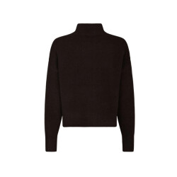 Neo Noir paulina knit blouse 159703 676 dark brown