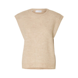 Selected Femme slflulu sl knit vest 16098412 birch