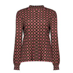 Geisha top print 52535-20 999 /pink