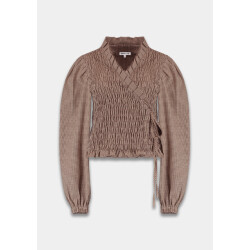 Harper & Yve debby aw25p605 1020 check dark fudge