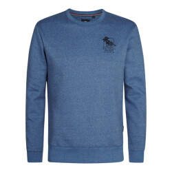 Petrol Industries men sweater round neck m-3050-swr309 5190 indie blue