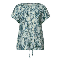 Street One a323735 printed mat-mix shirt w.drawst