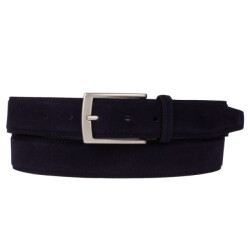 PRESLY & SUN Ps35-46 408 blue heren suede riem presley &