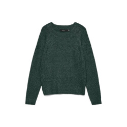 Vero Moda Vmdoffy ls o-neck blouse ga noos donker