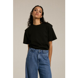 Homage to Denim H-cw25m05 top with shoulder detail