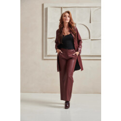 Smashed Lemon Damespu wijde broek |