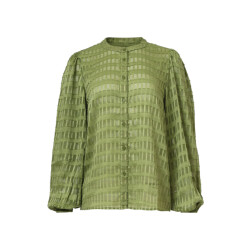 Smashed Lemon Damesblouse met structuur |