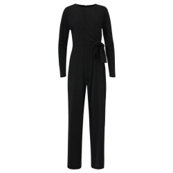 Smashed Lemon Jumpsuit met ronde hals in travelkwaliteit |