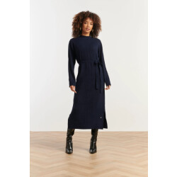 Smashed Lemon Damesgebreide maxi jurk |