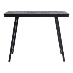 Bazar Bizar The herringbone high table black 140cm