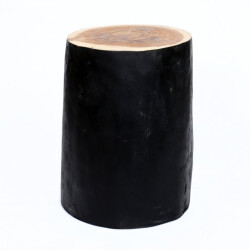 Bazar Bizar The tribe stool natural black