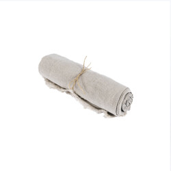 Bazar Bizar The linen tablecloth beige 150x150
