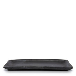 Bazar Bizar The burned sushi plate black m