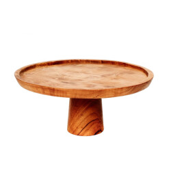 Bazar Bizar The teak root cake dish l