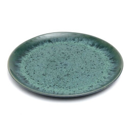 Bazar Bizar The aqua dinner plate set of 4