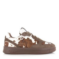 Maruti Yale sneakers hairon cow almond lage sneakers dames