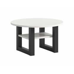 Furnilux Seattle salontafel rond wit nb nb