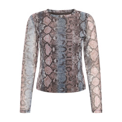 Only Onlnova l/s mesh top